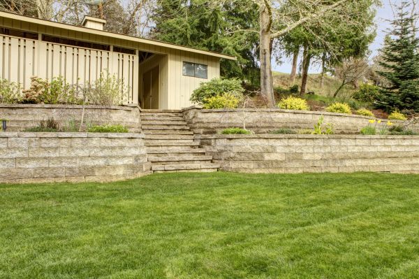 Retaining Wall Construction in Dacula
